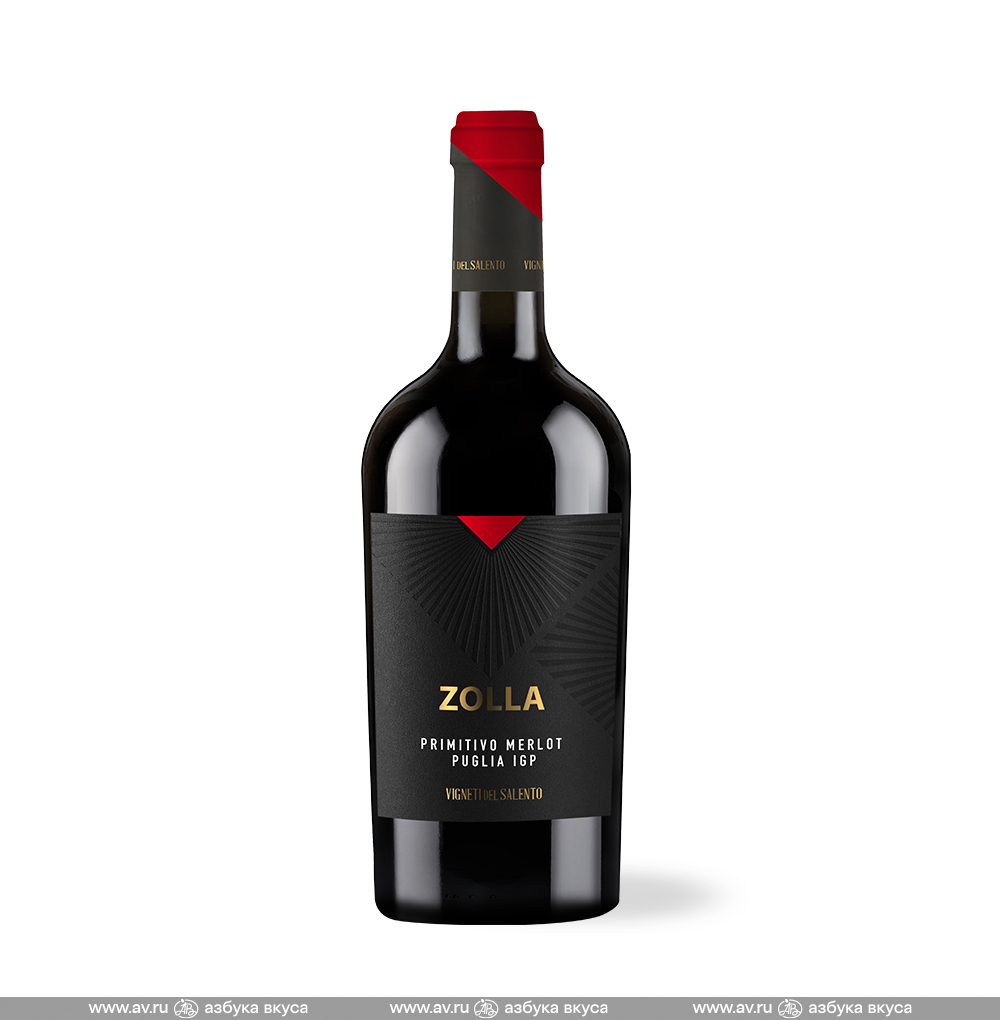 Изображение товара Вино итальянское красное п/сух IGT Puglia Zolla Vigneti del Salento Fantini, 0.75 L Изображение товара Вино итальянское красное п/сух IGT Puglia Zolla Vigneti del Salento Fantini, 0.75 L