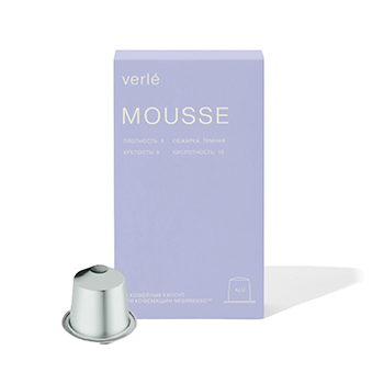 Изображение товара Кофе в капсулах MOUSSE, Verle, 55 г, Россия