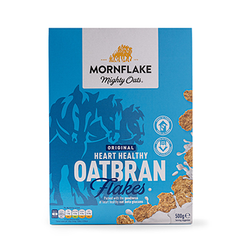 Изображение товара Хлопья Mornflake цельнозерновые с овсяными отрубями MORNING FOODS LIMITED, 500 г, Великобритания