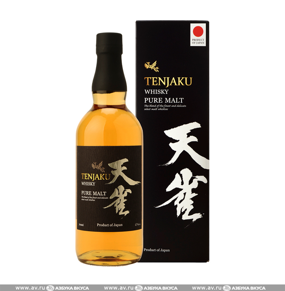 Изображение товара Виски японский Tenjaku Pure Malt, 0.7 L, п/у