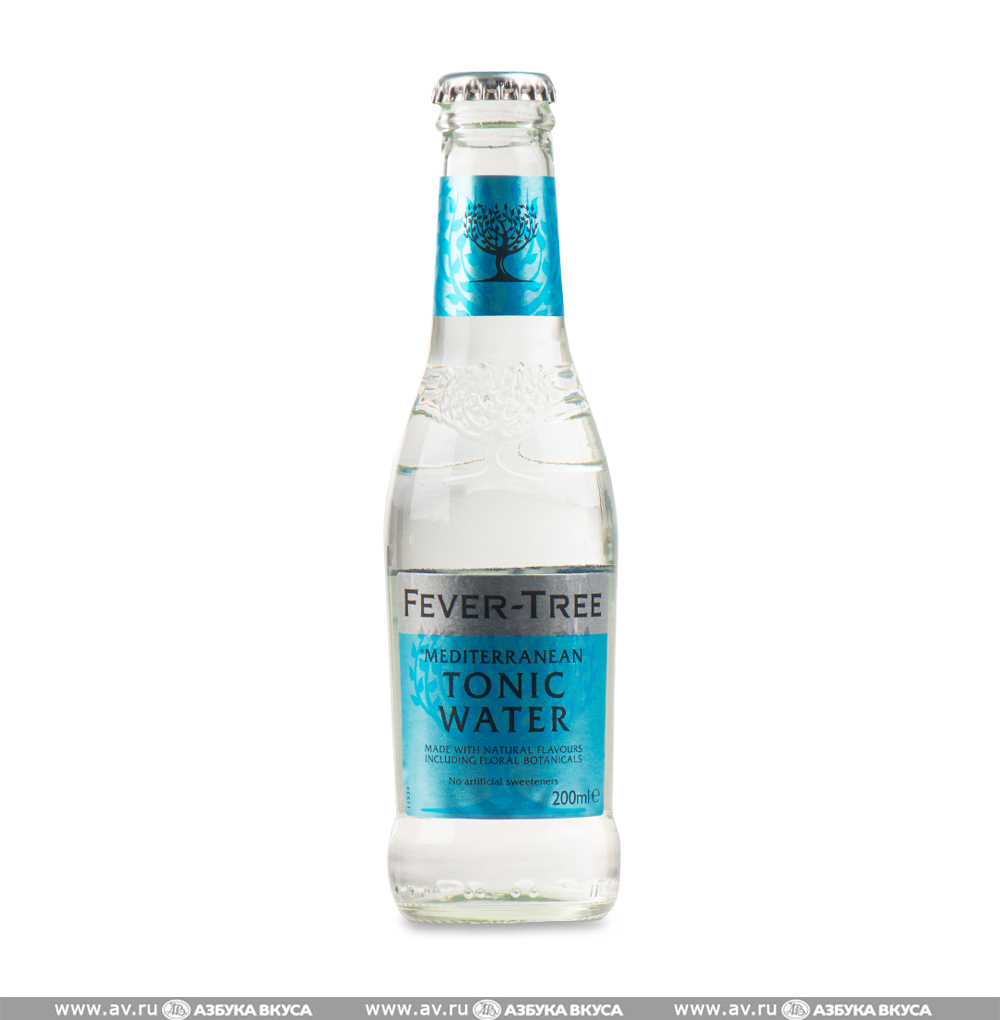 Изображение товара Напиток газированный Mediterranean Tonic Water, Fever Tree, 200 мл, Великобритания Изображение товара Напиток газированный Mediterranean Tonic Water, Fever Tree, 200 мл, Великобритания
