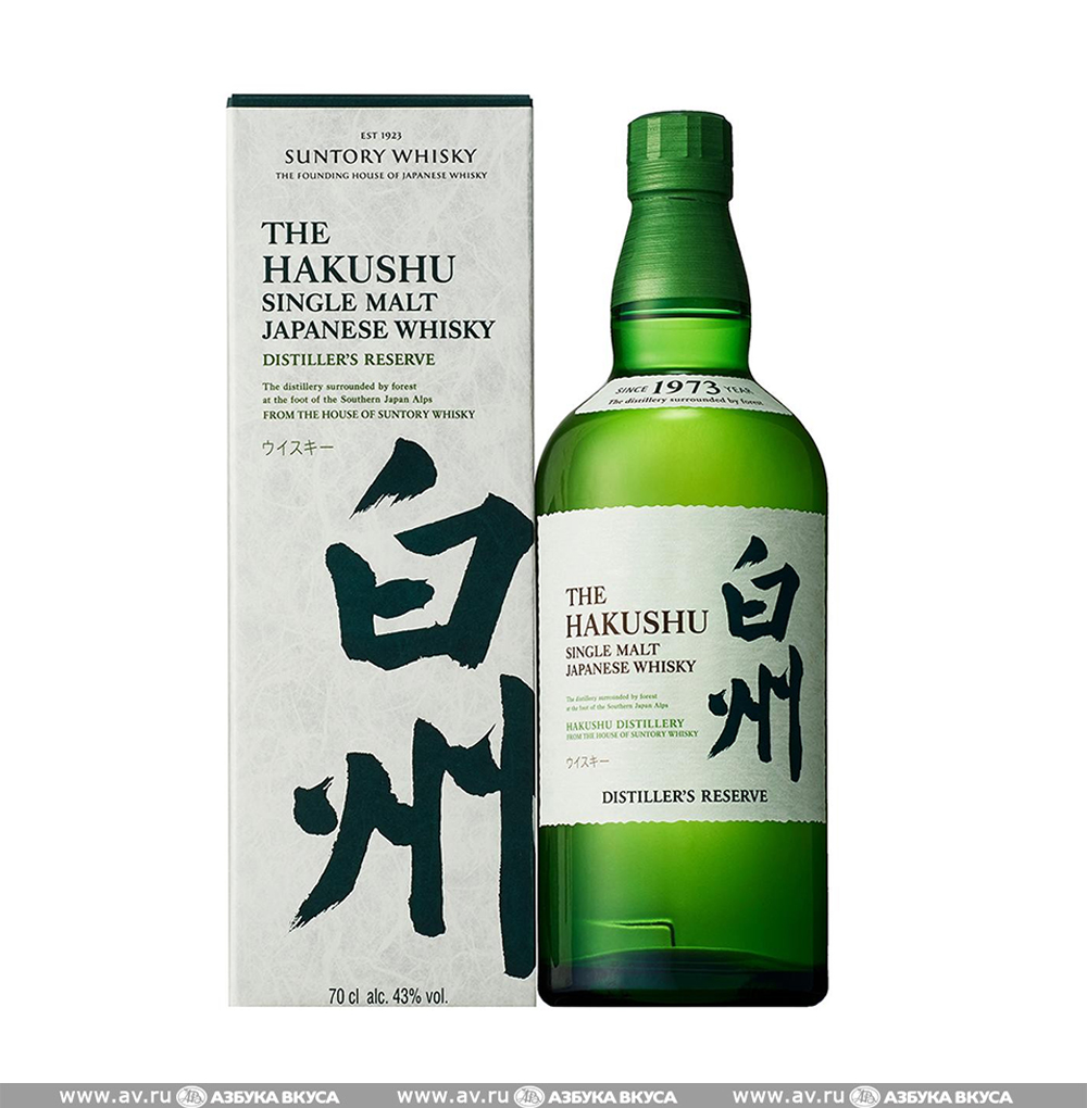 Изображение товара Виски японский Hakushu Single Malt, 0.7 L, п/у Изображение товара Виски японский Hakushu Single Malt, 0.7 L, п/у