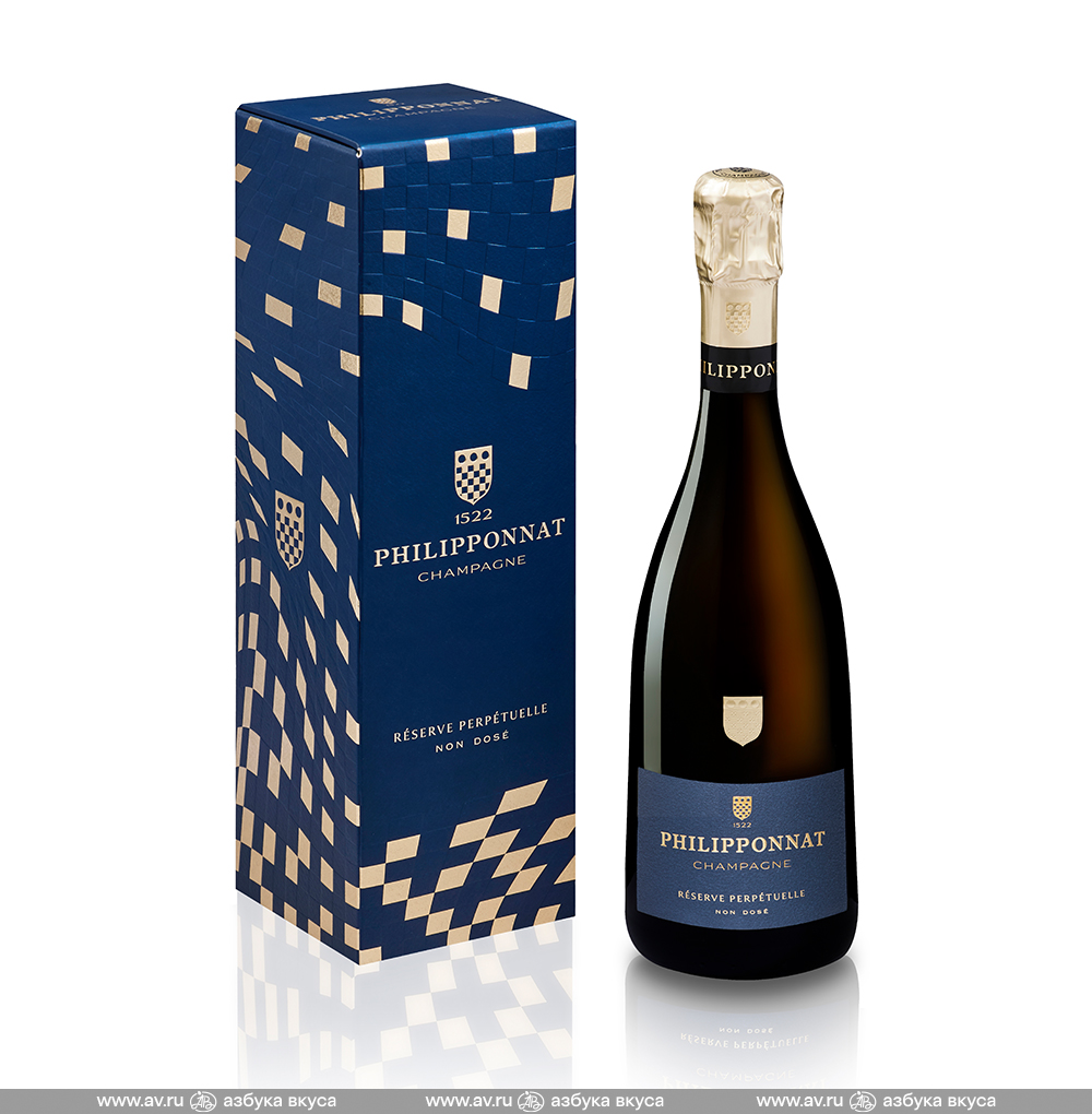 Изображение товара Игристое вино французское белое э/брют AOC Champagne Philipponnat Reserve Perpetuelle Non Dose, 0.75 L, п/у Изображение товара Игристое вино французское белое э/брют AOC Champagne Philipponnat Reserve Perpetuelle Non Dose, 0.75 L, п/у