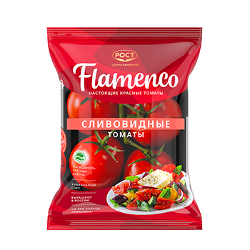 Помидоры сливовидные красные, Flamenco, 450 г, Россия