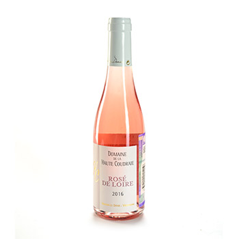 Вино французское розовое AOC Rose de Loire Domaine de La Haute Coudraie, 0.375 L