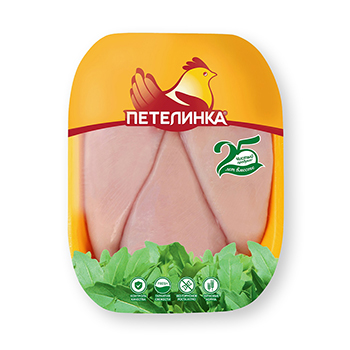 Филе грудки цыплёнка-бройлера охлаждённое, «Петелинка», Россия