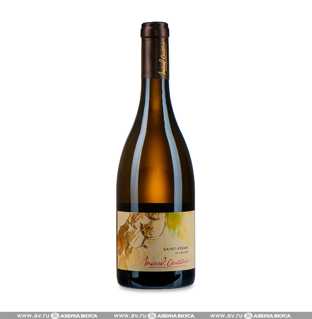 Изображение товара Французское белое вино Saint-Veran Marcel Couturier 0.75L натуральное органическое Изображение товара Французское белое вино Saint-Veran Marcel Couturier 0.75L натуральное органическое