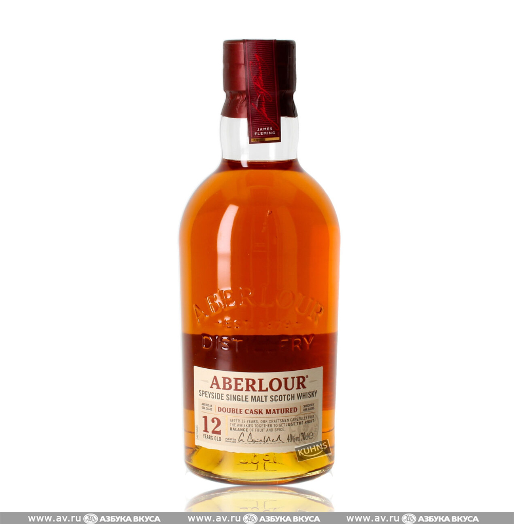 Изображение товара Виски шотландский Aberlour Speyside Single Malt Double Cask 12 YO, 0.7 L Изображение товара Виски шотландский Aberlour Speyside Single Malt Double Cask 12 YO, 0.7 L