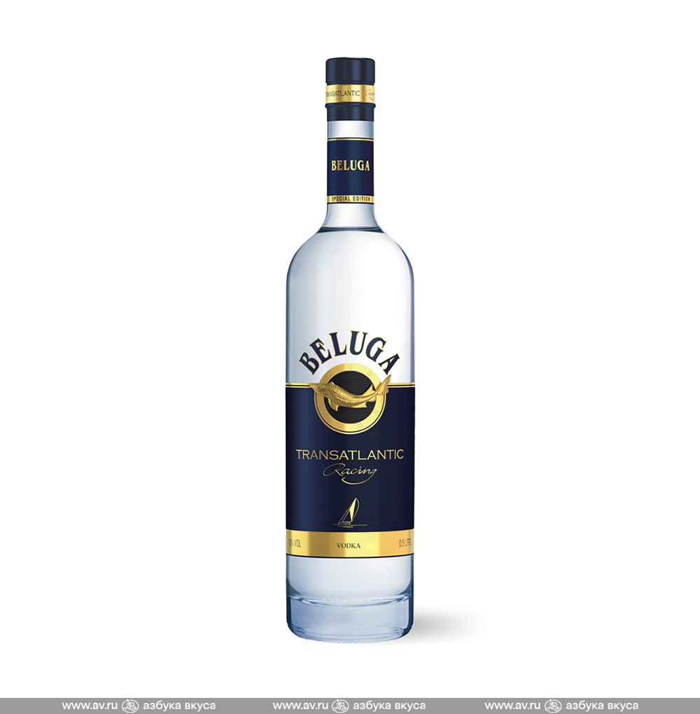Изображение товара Водка Белуга Transatlantic Racing, 0.5 L