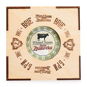 Сыр Бри 60% WhiteCheese from Zhukovka 150г Россия, БЗМЖ