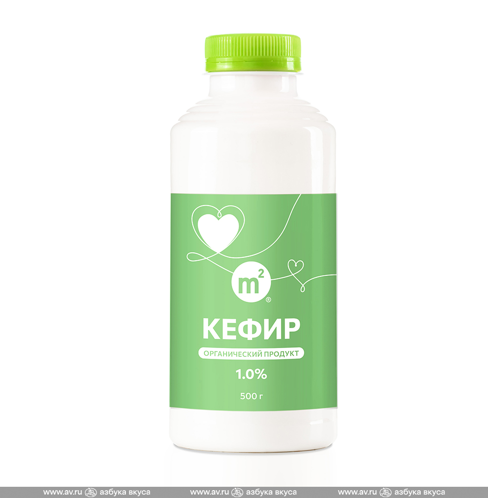 Изображение товара Кефир 1% «Ферма М2», 500 г, Россия, БЗМЖ