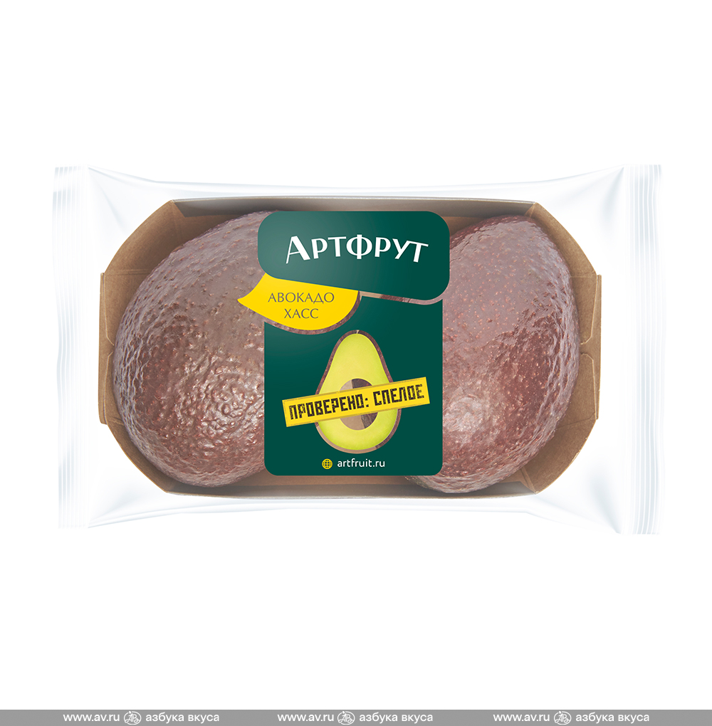 Изображение товара Авокадо хасс, «Артфрут», 2 шт. в упаковке Изображение товара Авокадо хасс, «Артфрут», 2 шт. в упаковке