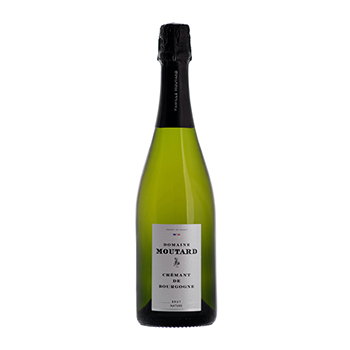 Изображение товара Игристое вино французское белое э/брют AOC Cremant de Bourgogne Brut Nature Moutard, 0.75 L
