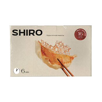 Изображение товара Гёдза с креветкой замороженные, Shiro, 400 г, Россия