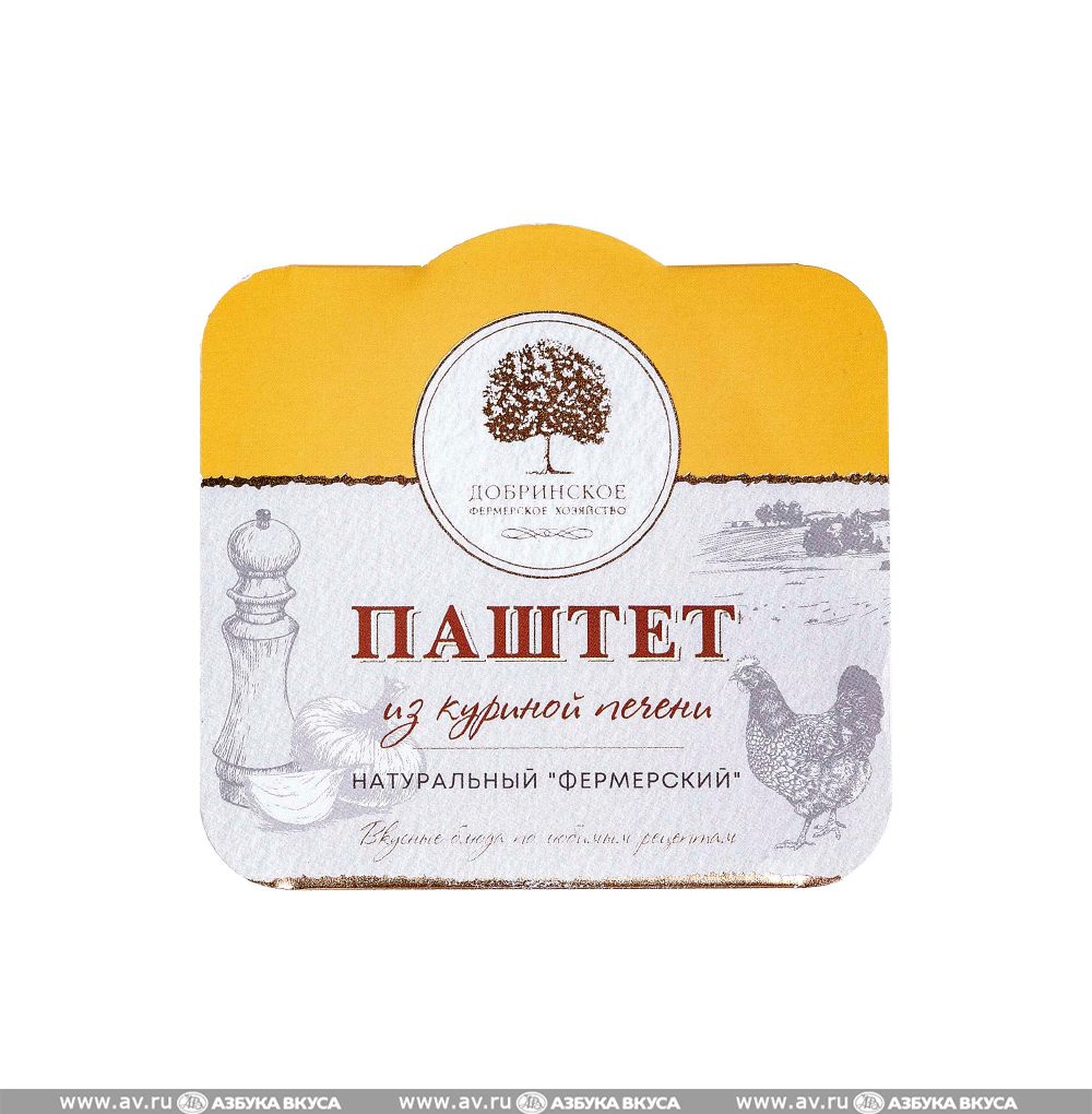 Изображение товара Паштет из печени куриной, «Добринское ФХ», Россия