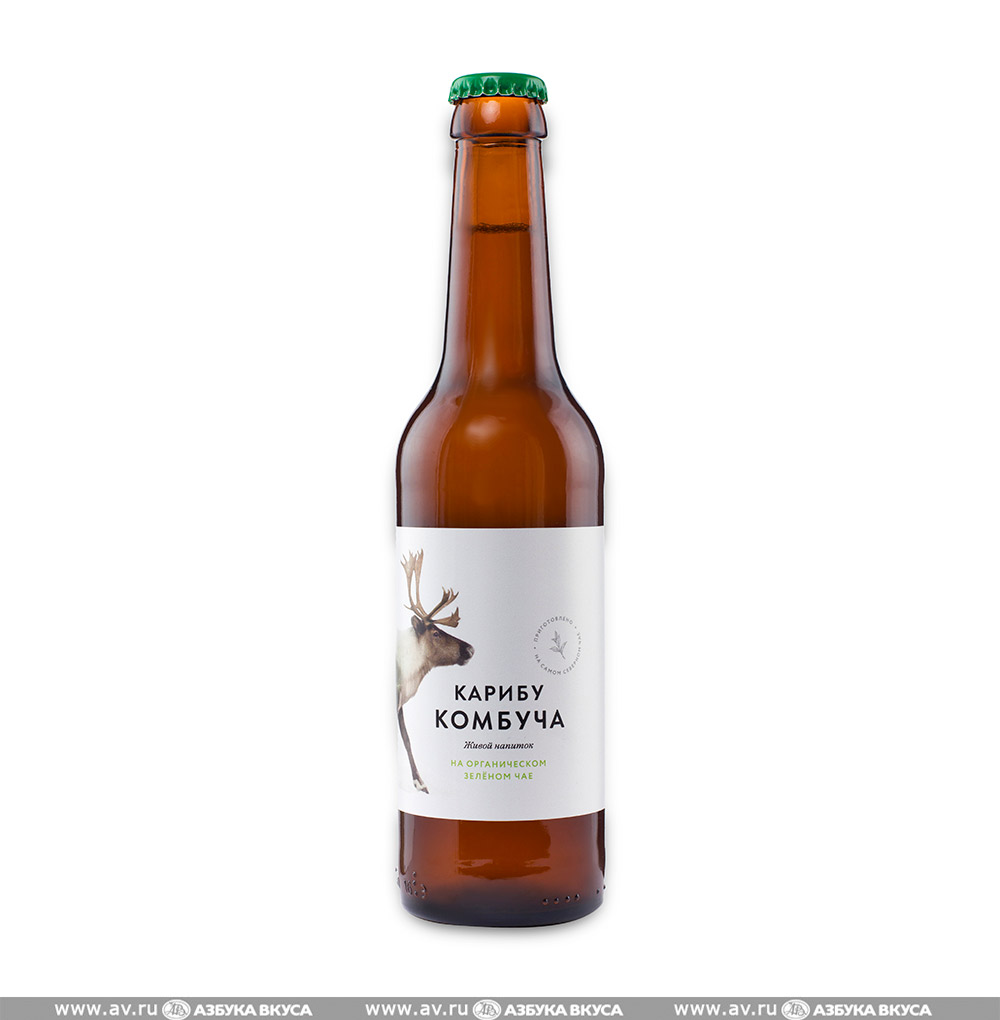 Комбуча, «Карибу Комбуча», 0,33 л, Москва - купить c доставкой на дом в ...