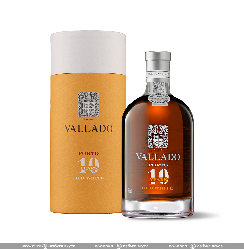 Изображение товара Портвейн Branco 10 YO Quinta do Vallado, 0.5 L, в тубе