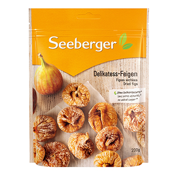 Изображение товара Сухофрукты инжир деликатесный, Seeberger, 200 г, Германия