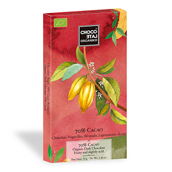 Изображение товара Шоколад тёмный 70% какао, Chocolate 70 г, Испания