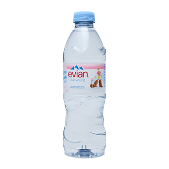 Вода минеральная негазированная, Evian, 0.5 л, Франция