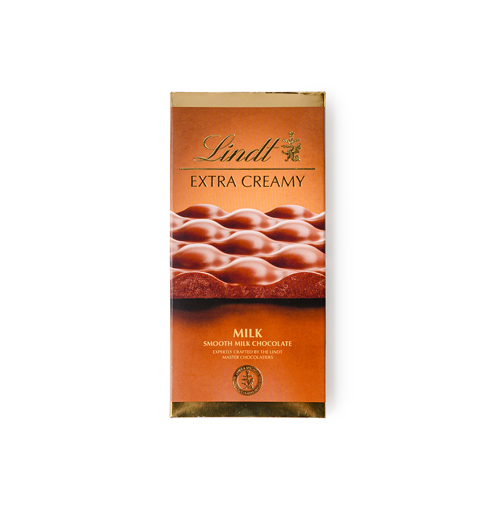 Изображение товара Шоколад Extra Creamy Milk молочный, Lindt, 80 г, Франция