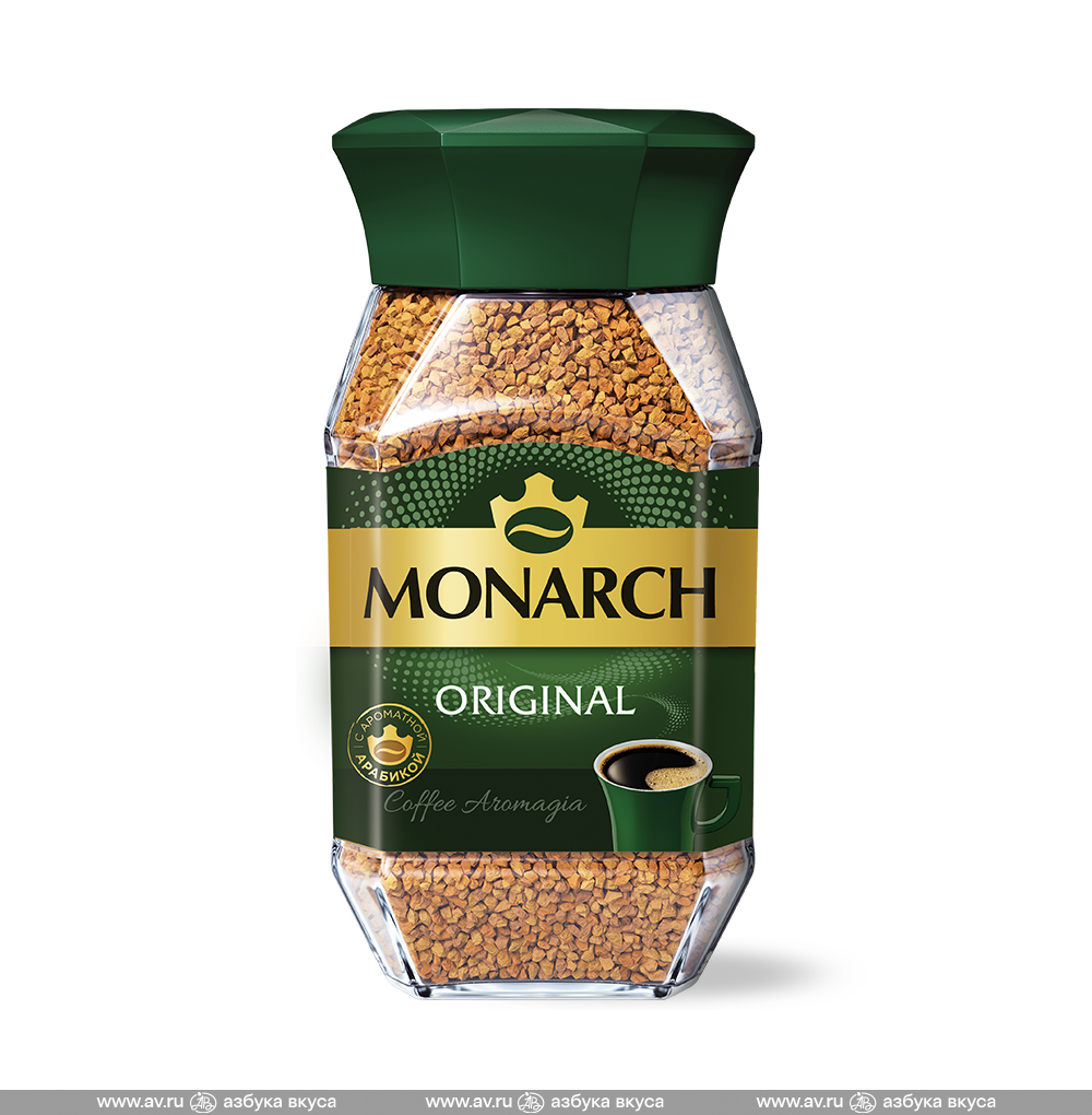 Изображение товара Кофе растворимый Monarch, Jacobs, 95 г, Россия