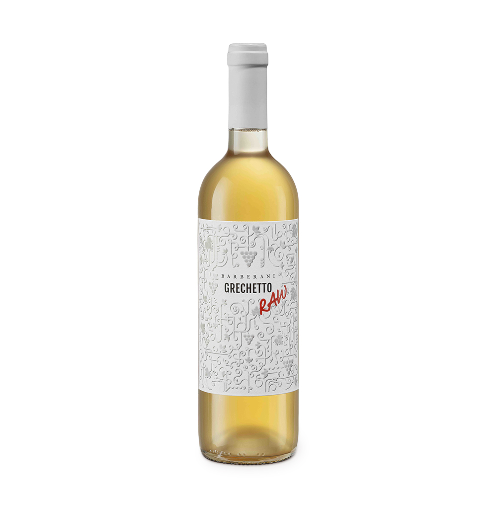 Изображение товара Вино итальянское белое IGT Umbria Raw Grechetto Barberani, 0.75 L