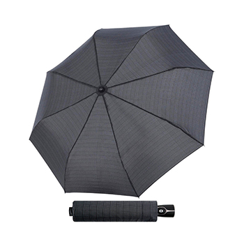 Изображение товара Зонт автоматический Fiber Magic, Doppler, клетка (тёмно-серый)