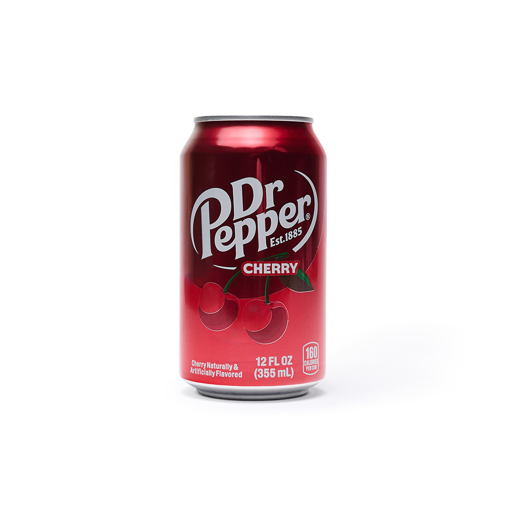 Изображение товара Напиток газированный Cherry, Dr. Pepper, 0.355 л, США Изображение товара Напиток газированный Cherry, Dr. Pepper, 0.355 л, США