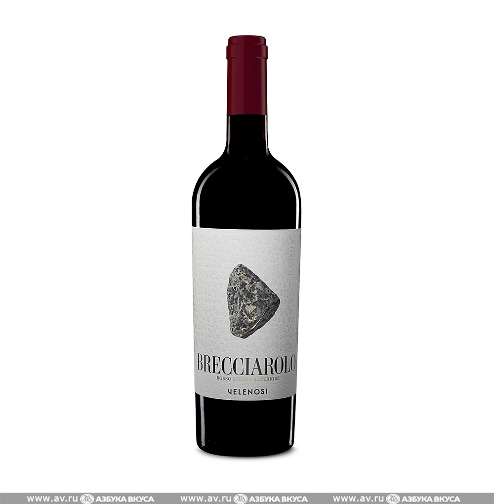 Изображение товара Итальянское красное вино DOC Rosso Piceno Brecciarolo Superiore Velenosi 0.75 L