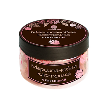 Изображение товара Конфеты «Марципановая картошка с клубникой», «Сибирский кедр», 160 г, Россия