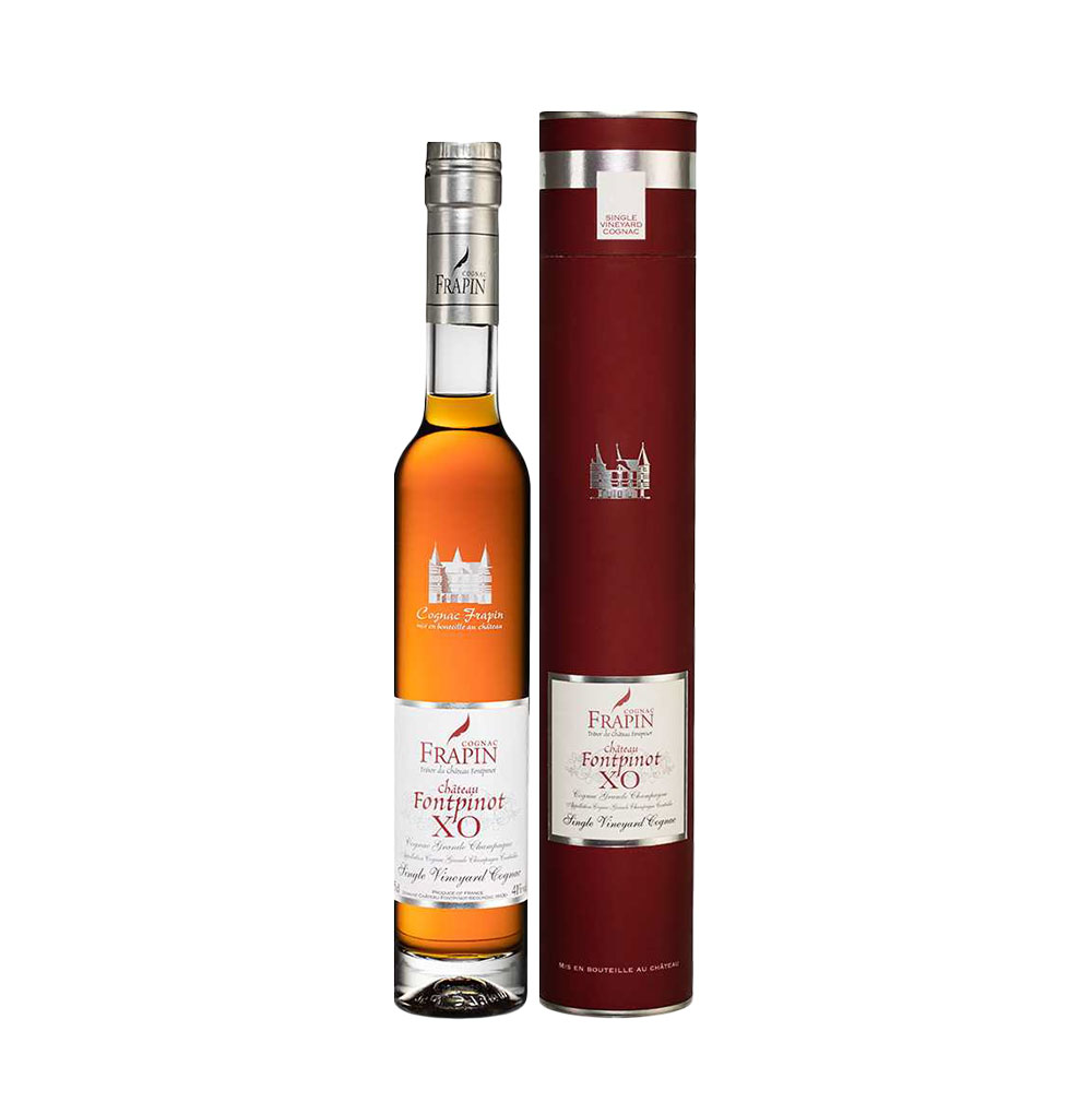 Изображение товара Коньяк Frapin Chateau Fontpinot AOC Grande Champagne XO 41%, 0.35 L, п/у Изображение товара Коньяк Frapin Chateau Fontpinot AOC Grande Champagne XO 41%, 0.35 L, п/у