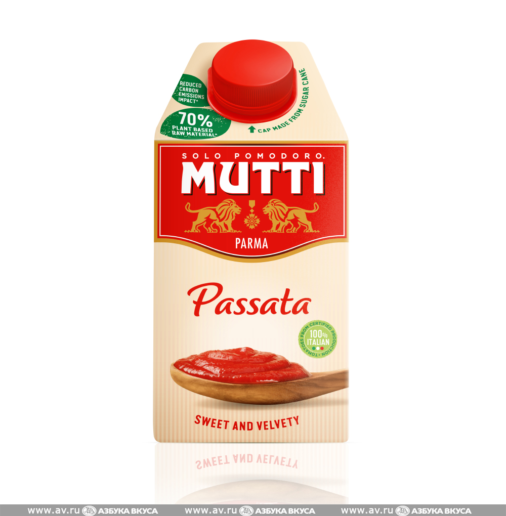 Изображение товара Томаты Mutti протертые с дозатором 500г, Италия